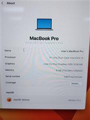 2017 Apple MacBook Pro MPXV2LL/A 13” - (Core i5 - 3.1Ghz - 8GB Ram - 256GB SSD)